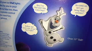 Olaf Interactive Wall Character