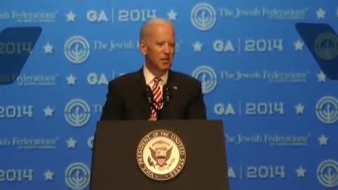 Biden - I Got In Trouble For Saying Were I A Jew I’d Be A Zionist