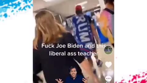 Leftist teacher is not ok