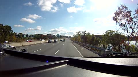 My semi-trucks dashcam driving through the Amazing USA