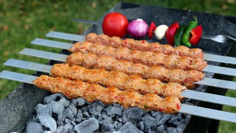 Chicken Adana Kebab Turkish Recipe - International Cuisines