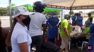 Así avanza la jornada de vacunación en Cartagena