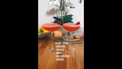 Cocktails for the zodiac signs