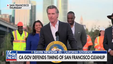 LOL: Gov. Newsom Admits San Fran Only Cleaning Up City Because Foreign Leaders Visiting
