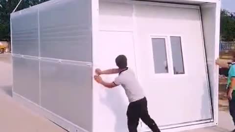 Instant container home built in minutes