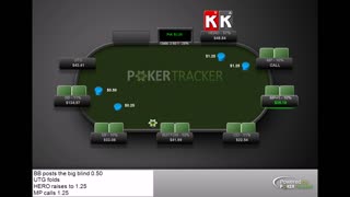Can't always raise with KK, trap! Poker No Limit Holdem