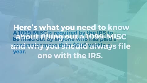 Why Should You Always File A Fillable Form 1099-MISC With The IRS?