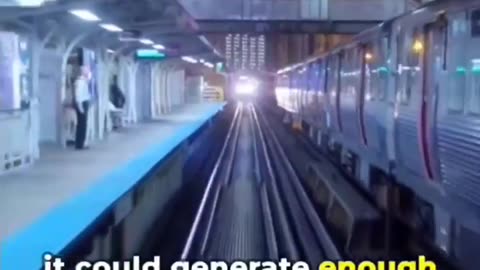 Paris metro station-Renewable energy source