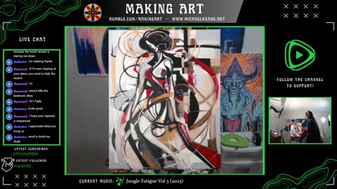 Live Painting - Making Art 11-28-23 - Creativity is Key