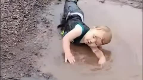 Baby water game