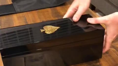 Unboxing of Ace of Spades Champagne