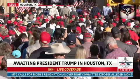 President Trump Speaking in Houston, TX