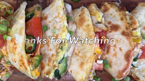 Delicious Breakfast Quesadillas 3 Out Of This World Recipes