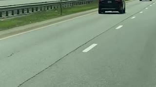 Driver Goes Down Wrong Highway Lane for 3 Solid Minutes