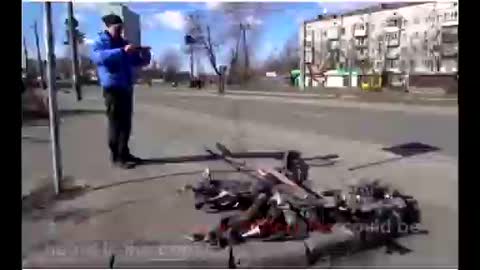 RUSSIAN BOMB FLATTENS UKRAINE APARTMENT BUILDING LIVE FOOTAGE DAY 3 (VIEWER DISCRETION ADVISED)