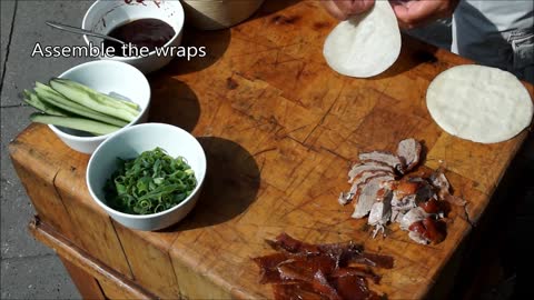 PEKING DUCK Video Recipe - HOW TO make peking duck at home - 如何在家里做北京烤鸭