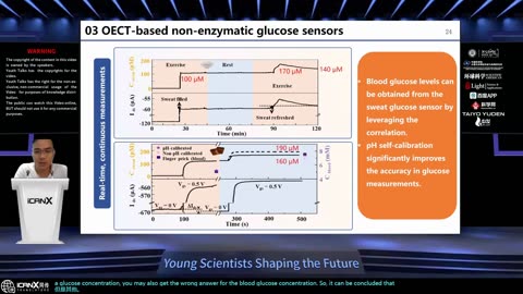 icanX Youth Talks Vol 49:Biosensors and applications The Future In 'Healthcare' April 3, 2024