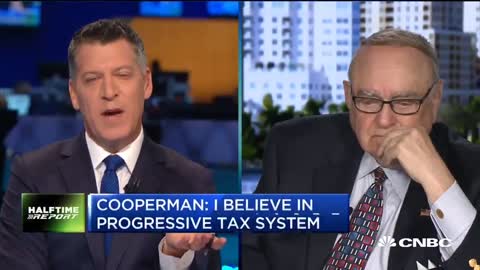 The CEO of Omega Advisors & billionaire investor, Leon Cooper Cooperman crying on CNBC today.