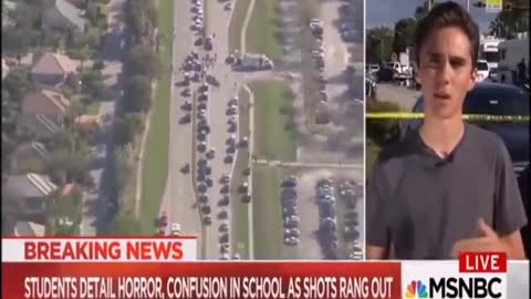 David Hogg Was Not AT The Parkland Highschool Shooting. He is A Liar