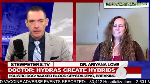 Stew Peters With Dr. Ariyana Love Begs Inoculated People To Not Have Children