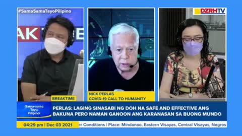 Breaktime - Interview with Nicanor Perlas (Dec. 3, 2021)