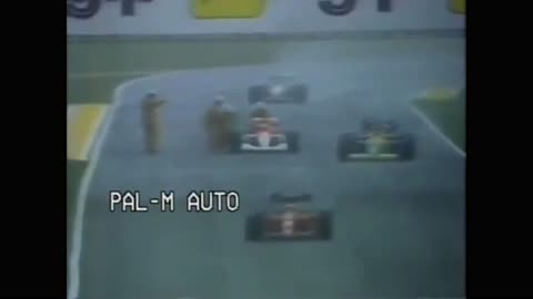Grande Prêmio do Brasil de 1991 (últimas voltas at