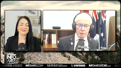 Maria Zeee & Senator Malcolm Roberts on Infowars: Globalists Begin Cutting Aussie Electricity!