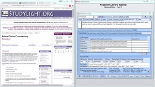 Research Library Tutorial 01: General Help 1
