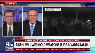 Jack Keane_ It is petty, shocking that the Biden administration would hold back weapons for Israel