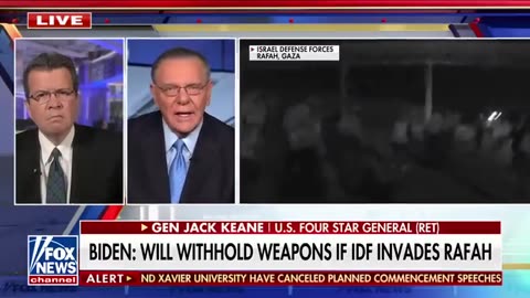 Jack Keane_ It is petty, shocking that the Biden administration would hold back weapons for Israel