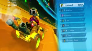 Android Alley Nintendo Switch Gameplay - Crash Team Racing Nitro Fueled