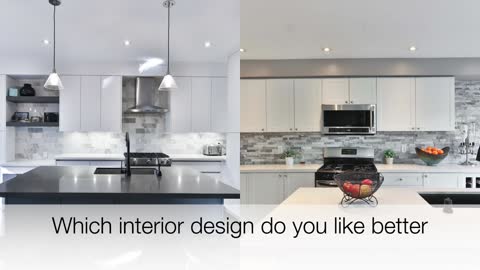 Which interior design do you like better