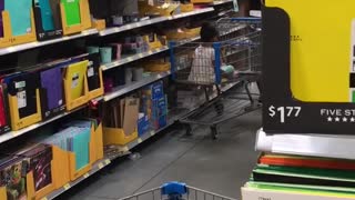 Lady Pulls Out Gun During Walmart Brawl Over School Supplies