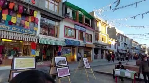 LEH LADDAKH, INDIA, MARKET