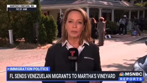 Immigrants are THANKING DeSantis for bringing them to Martha's Vineyard