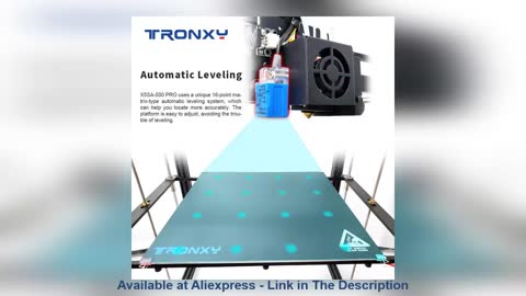 ✅ Tronxy X5SA-500 PRO Larger Size Guide Rail Touch Screen 3D Printer DIY Kits with Titan Extruder