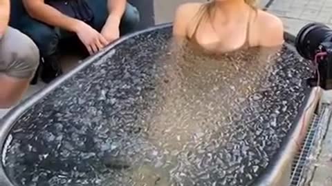 Ice bath challenge