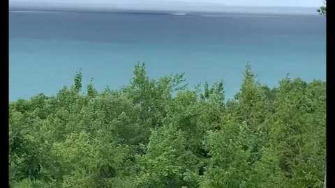 Waterspout on Lake Michigan