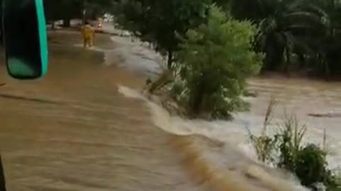 Inundaciones causaron emergencias en Sabana de Torres, Santander