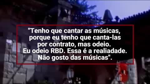 Sergio Mayer, diz odiar RBD