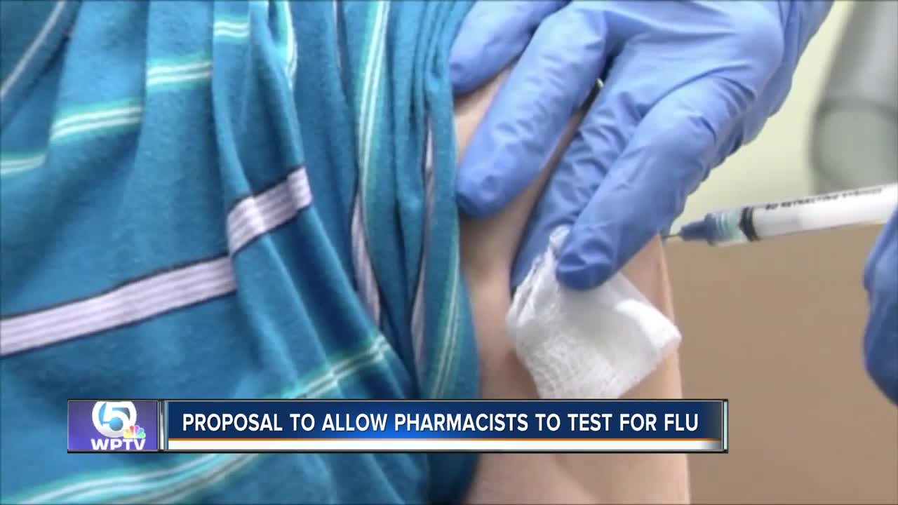 Proposal would allow Florida pharmacists to test for and treat the flu, strep