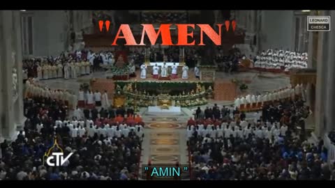 Slujba de Paște în care Papa a anunțat venirea Antihristului.