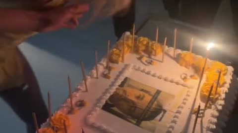 Sabrina Carpenter’s 25th Birthday Cake is a Leonardo DiCaprio Meme