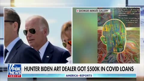 Hunter Biden's Art Dealer Received $500K In Covid Loans After Biden Took Office