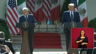 López Obrador agradece a Trump que no trate a México como "colonia"