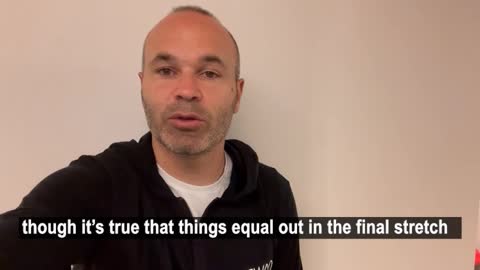 Barcelona great Iniesta offers his tip for the final weeks of LaLiga title race