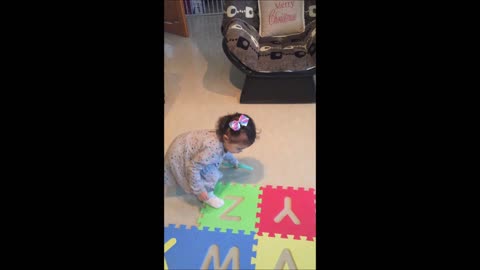 Mika Searches For Her Missing Letters (ABCs)