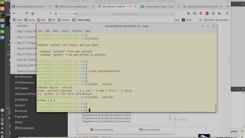 Lua EOS - ESP32 Toolchain Setup (Linux)