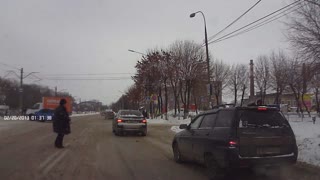 Drunk Driver Intervention in Russia