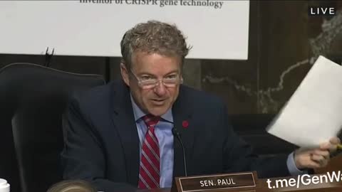 Senator Rand Paul Calls Out Dr. Fauci for Trying to Cover-up His Lies with Word Games
